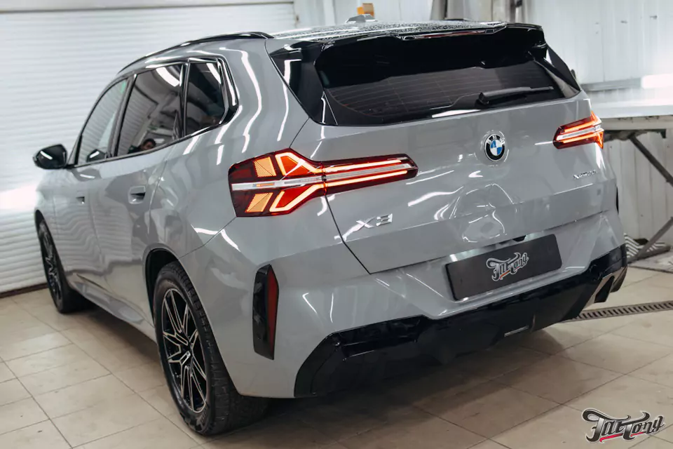 Устранение вмятин по системе PDR с совершенно нового BMW X3